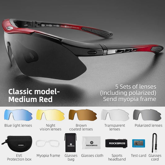 Polarized Cycling Sunglasses